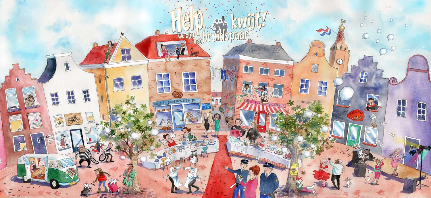 eindmusical help we zijn het bruidspaar kwijt