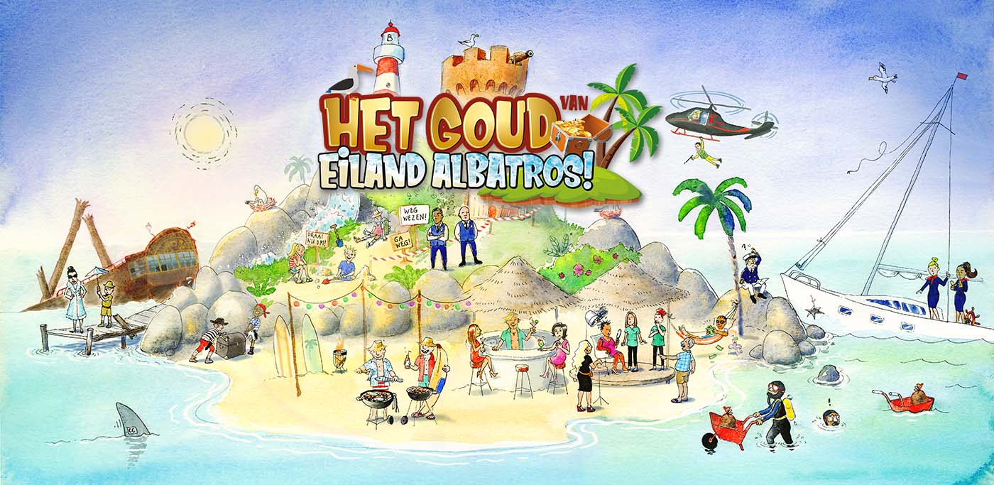 header afscheidsmusical het goud van eiland albatros