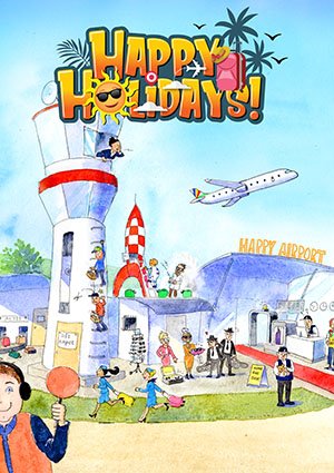 voorplaat happy holidays