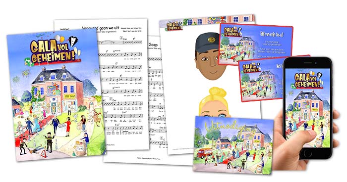 Meegeleverd met musical Gala vol geheimen!