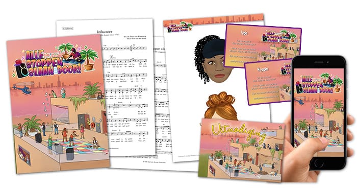 meegeleverd met afscheidsmusical alle stoppen slaan door