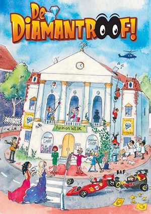 Voorplaat eindmusical de diamantroof